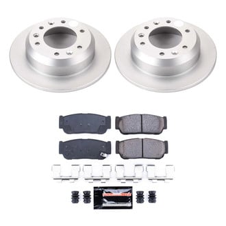 PowerStop® - Z23 Evolution Geomet® Plain Rear Brake Kit