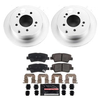 PowerStop® - Z23 Evolution Geomet® Plain Rear Brake Kit