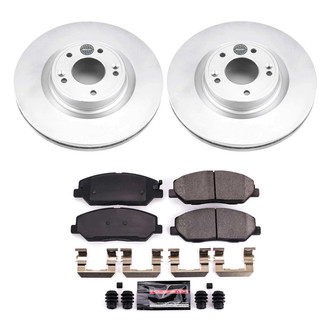 PowerStop® - Z23 Evolution Geomet® Plain Front Brake Kit