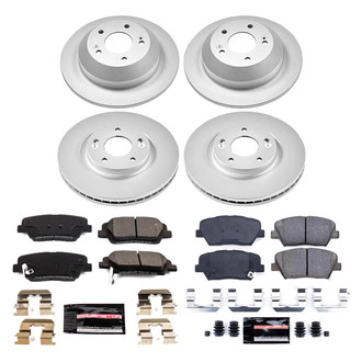 PowerStop® - Z23 Evolution Geomet® Plain Brake Kit