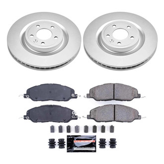 PowerStop® - Z23 Evolution Geomet® Plain Front Brake Kit