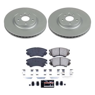 PowerStop® - Z23 Evolution Geomet® Plain Front Brake Kit