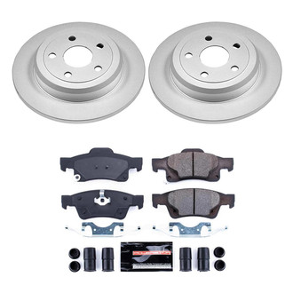 PowerStop® - Z23 Evolution Geomet® Plain Rear Brake Kit