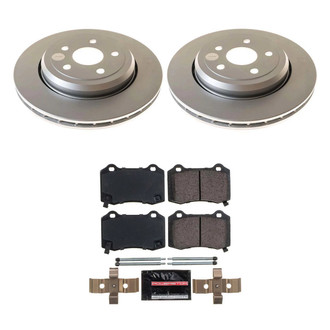PowerStop® - Z23 Evolution Geomet® Plain Rear Brake Kit