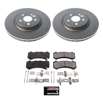 PowerStop® - Z23 Evolution Geomet® Plain Front Brake Kit