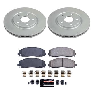 PowerStop® - Z23 Evolution Geomet® Plain Front Brake Kit