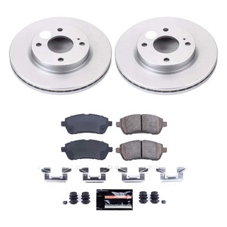 PowerStop® - Z23 Evolution Geomet® Plain Front Brake Kit