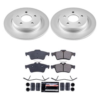 PowerStop® - Z23 Evolution Geomet® Plain Rear Brake Kit