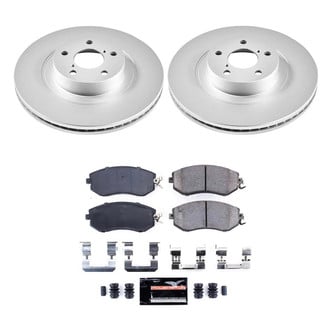 PowerStop® - Z23 Evolution Geomet® Plain Front Brake Kit