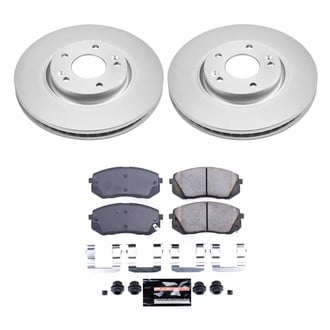 PowerStop® - Z23 Evolution Geomet® Plain Front Brake Kit