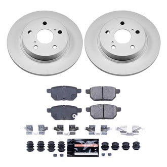 PowerStop® - Z23 Evolution Geomet® Plain Rear Brake Kit