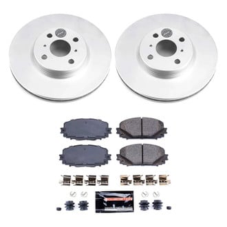 PowerStop® - Z23 Evolution Geomet® Plain Front Brake Kit