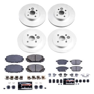 PowerStop® - Z23 Evolution Geomet® Plain Front and Rear Brake Kit