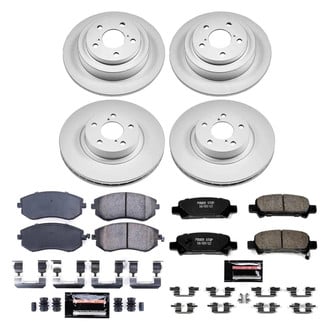 PowerStop® - Z23 Evolution Geomet® Plain Brake Kit
