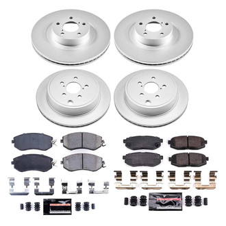 PowerStop® - Evolution Geomet Z23 Plain Brake Kit