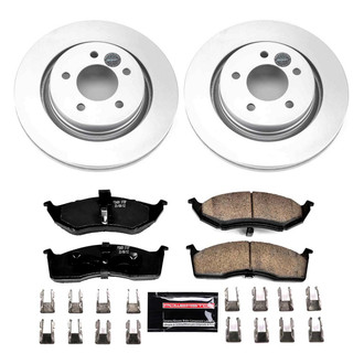 PowerStop® - Z23 Evolution Geomet® Plain Front Brake Kit