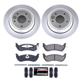 PowerStop® - Z23 Evolution Geomet® Plain Rear Brake Kit