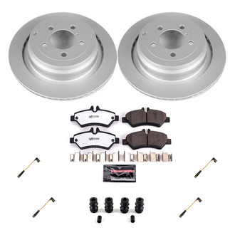 PowerStop® - Z36 Evolution Geomet® Plain Rear Brake Kit