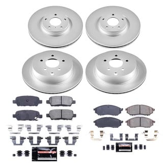 PowerStop® - Z23 Evolution Geomet® Plain Brake Kit