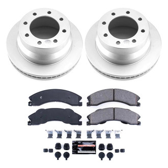 PowerStop® - Z23 Evolution Geomet® Plain Rear Brake Kit