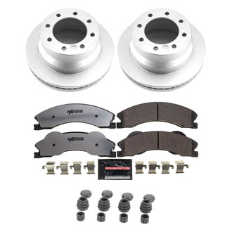 PowerStop® - Z36 Evolution Geomet® Plain Rear Brake Kit