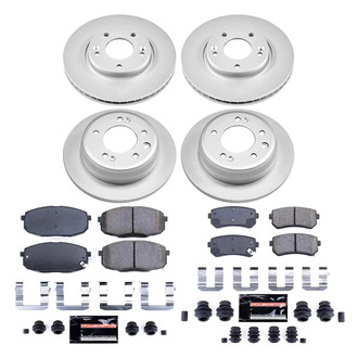 PowerStop® - Z23 Evolution Geomet® Plain Brake Kit
