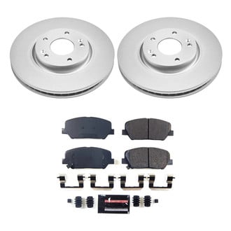 PowerStop® - Z23 Evolution Geomet® Plain Front Brake Kit