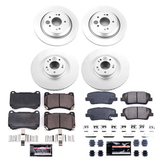 PowerStop® - Z23 Evolution Geomet® Plain Brake Kit