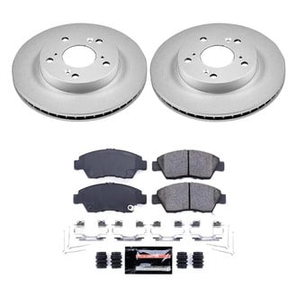 PowerStop® - Z23 Evolution Geomet® Plain Front Brake Kit