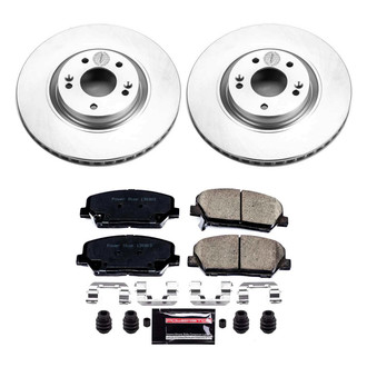 PowerStop® - Z23 Evolution Geomet® Plain Front Brake Kit