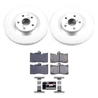 PowerStop® - Z23 Evolution Geomet® Plain Front Brake Kit