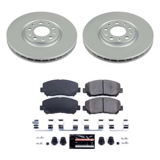 PowerStop® - Z23 Evolution Geomet® Plain Front Brake Kit