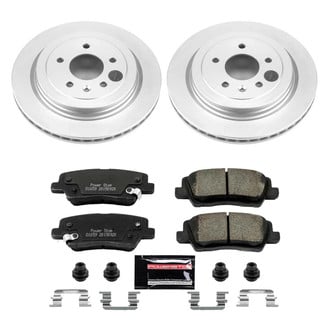 PowerStop® - Z23 Evolution Geomet® Plain Rear Brake Kit