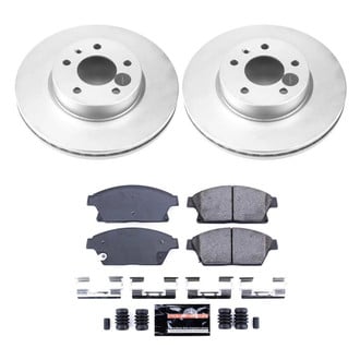PowerStop® - Z23 Evolution Geomet® Plain Front Brake Kit