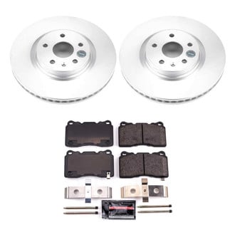 PowerStop® - Z23 Evolution Geomet® Plain Front Brake Kit