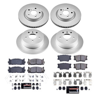 PowerStop® - Z23 Evolution Geomet® Plain Brake Kit