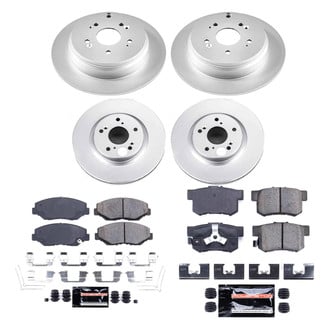 PowerStop® - Z23 Evolution Geomet® Plain Brake Kit