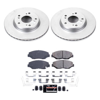 PowerStop® - Z23 Evolution Geomet® Plain Front Brake Kit