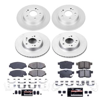 PowerStop® - Z23 Evolution Geomet® Plain Brake Kit