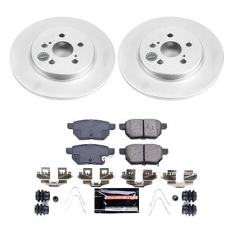 PowerStop® - Z23 Evolution Geomet® Plain Rear Brake Kit
