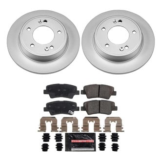 PowerStop® - Z23 Evolution Geomet® Plain Rear Brake Kit