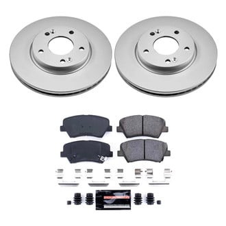 PowerStop® - Z23 Evolution Geomet® Plain Front Brake Kit