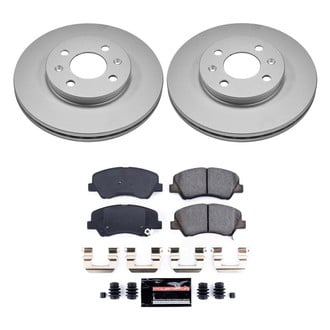 PowerStop® - Z23 Evolution Geomet® Plain Front Brake Kit