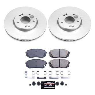 PowerStop® - Z23 Evolution Geomet® Plain Front Brake Kit
