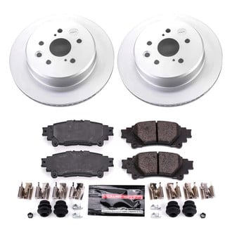 PowerStop® - Z23 Evolution Geomet® Plain Rear Brake Kit