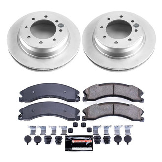 PowerStop® - Z23 Evolution Geomet® Plain Rear Brake Kit