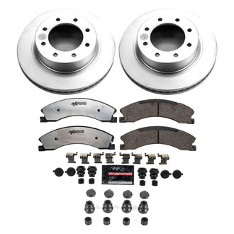 PowerStop® - Z36 Evolution Geomet® Plain Front Brake Kit