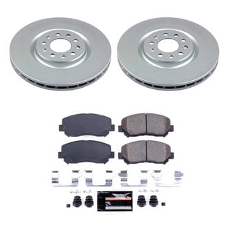 PowerStop® CPK6538-23 - Z23 Evolution Geomet® Plain Front Brake Kit