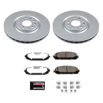 PowerStop® - Z36 Evolution Geomet® Plain Front Brake Kit