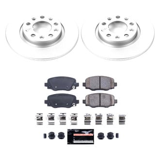 PowerStop® - Z23 Evolution Geomet® Plain Rear Brake Kit